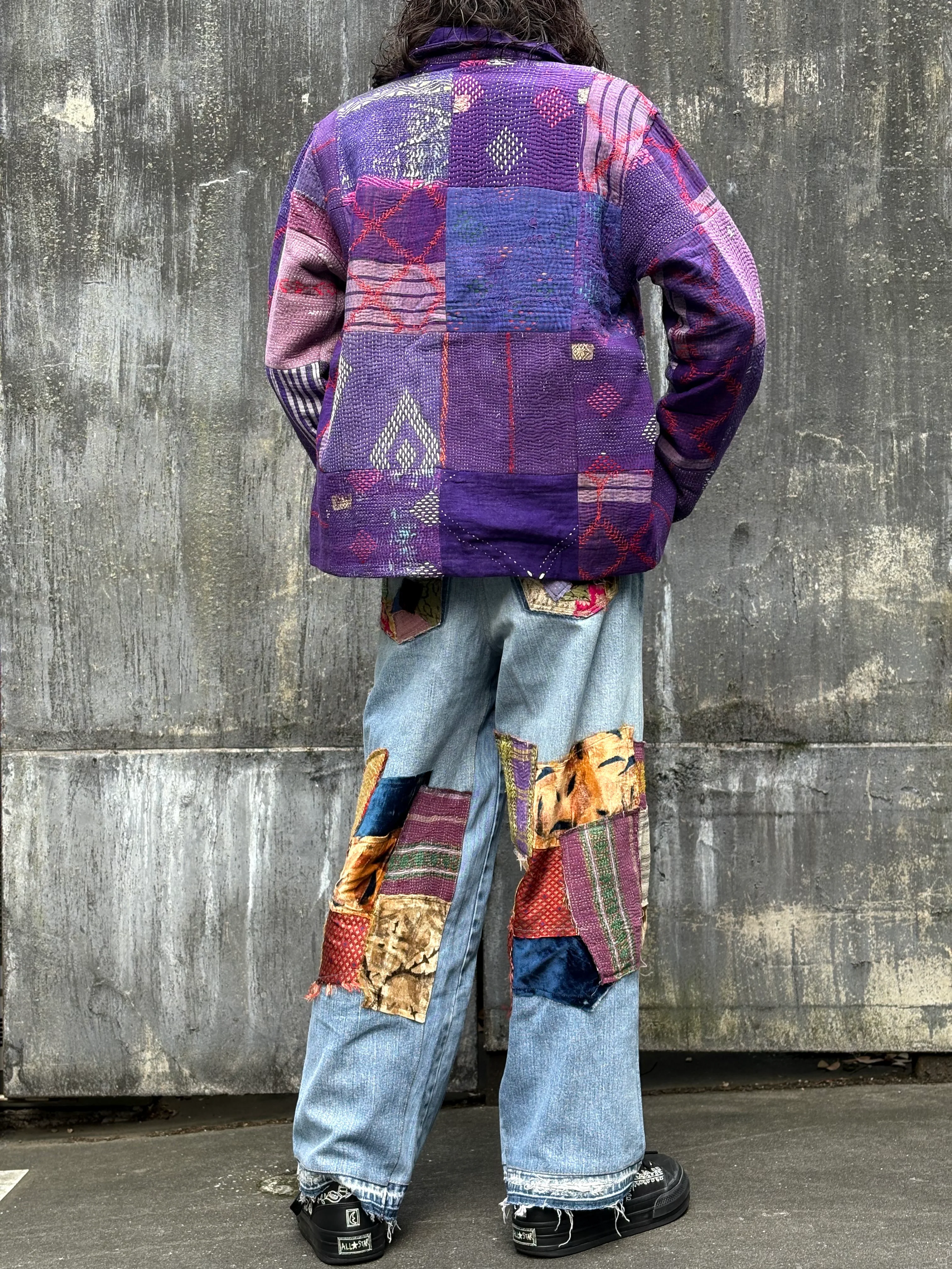 Manali Patchwork Jeans - Image 4